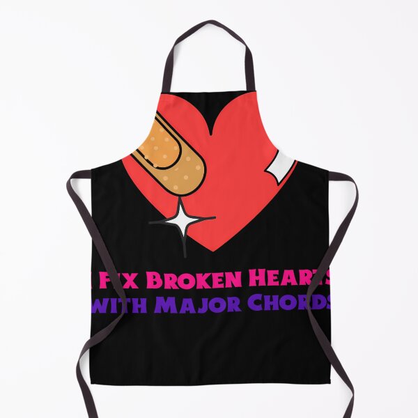 Item preview, I fix broken hearts with major chords designed and sold by mrmwf.