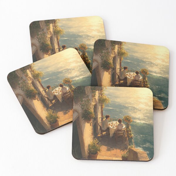 Item preview, Balcony Breakfast at Sunrise designed and sold by Rtymer.