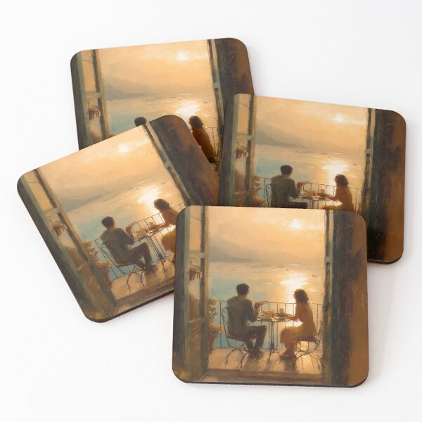 Item preview, Balcony Breakfast at Sunrise designed and sold by Rtymer.