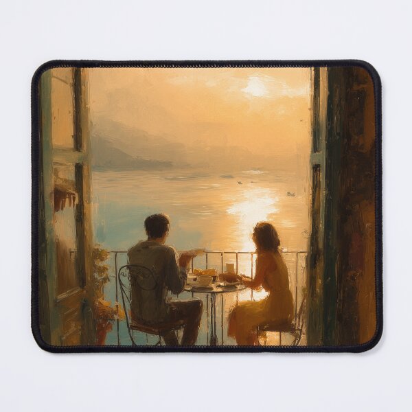 Item preview, Balcony Breakfast at Sunrise designed and sold by Rtymer.