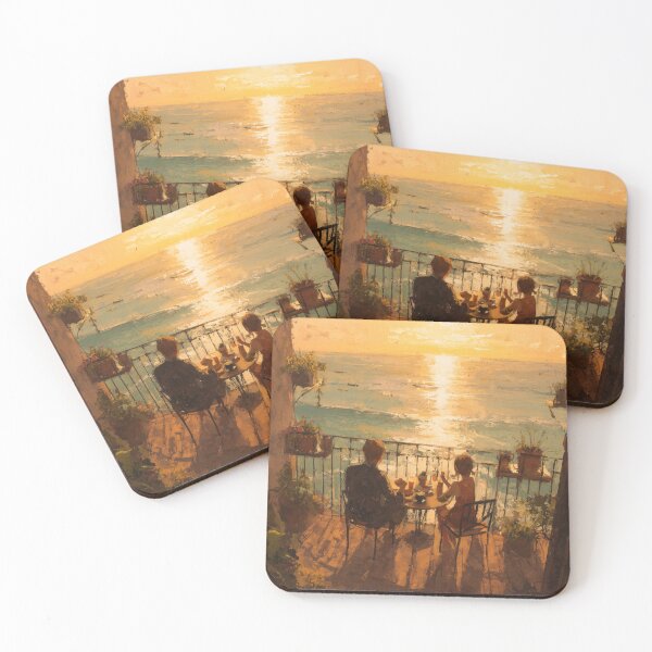 Item preview, Balcony Breakfast at Sunrise designed and sold by Rtymer.