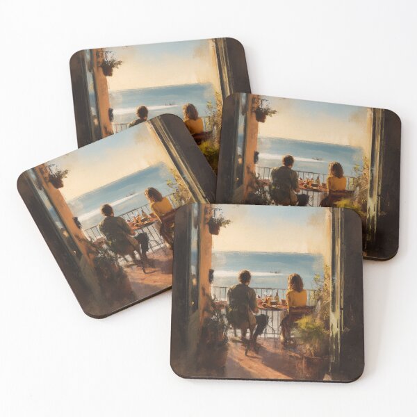 Item preview, Balcony Breakfast at Sunrise designed and sold by Rtymer.