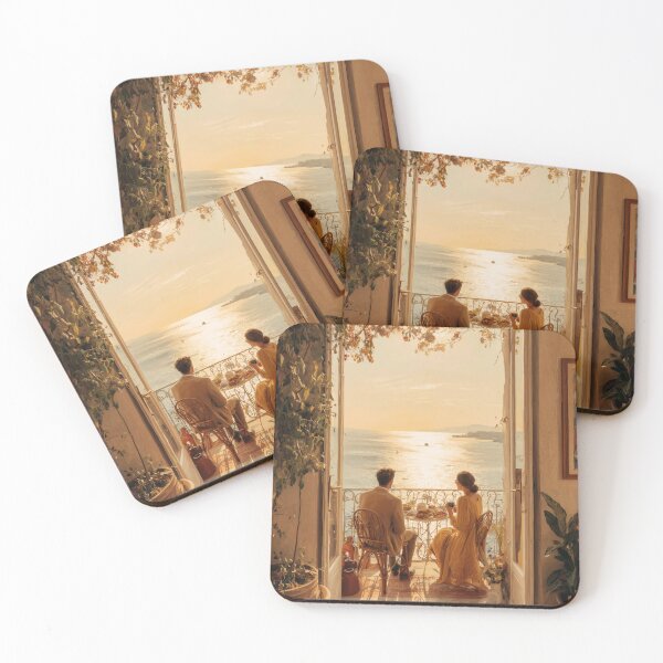 Item preview, Balcony Breakfast at Sunrise designed and sold by Rtymer.