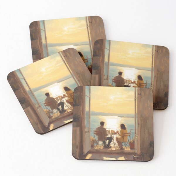 Item preview, Balcony Breakfast at Sunrise designed and sold by Rtymer.