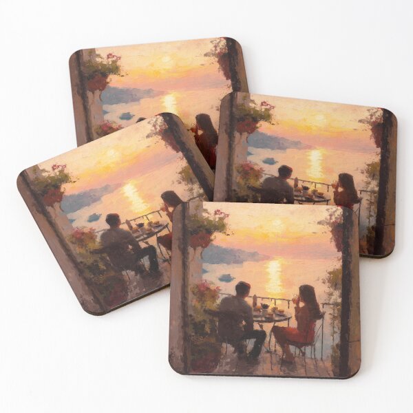 Item preview, Balcony Breakfast at Sunrise designed and sold by Rtymer.