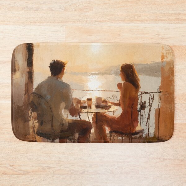 Item preview, Balcony Breakfast at Sunrise designed and sold by Rtymer.