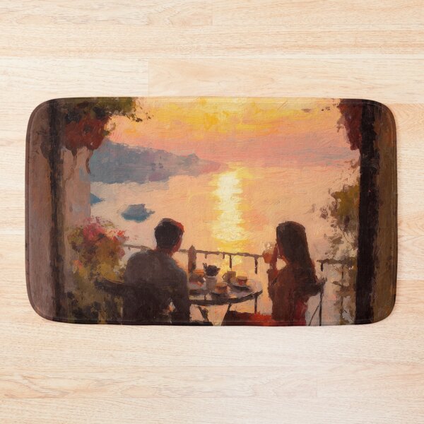 Item preview, Balcony Breakfast at Sunrise designed and sold by Rtymer.