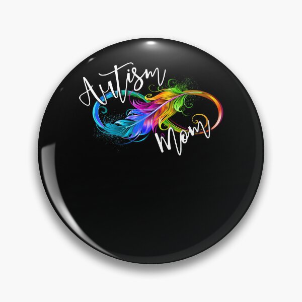 Item preview, Neurodiversity Symbol Rainbow Infinity Autism Mom Awareness designed and sold by Boutkimaewab.
