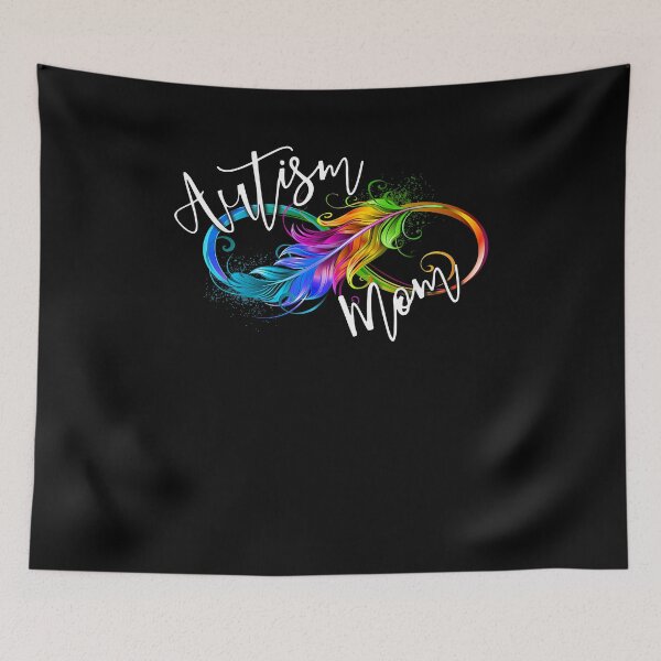 Item preview, Neurodiversity Symbol Rainbow Infinity Autism Mom Awareness designed and sold by Boutkimaewab.