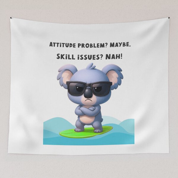 Item preview, No Skills Missing Koala designed and sold by HeyPopUp.