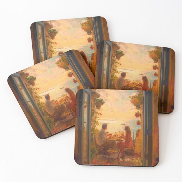 Item preview, Balcony Breakfast at Sunrise designed and sold by Rtymer.