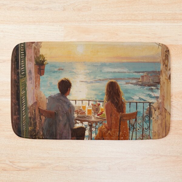 Item preview, Balcony Breakfast at Sunrise designed and sold by Rtymer.