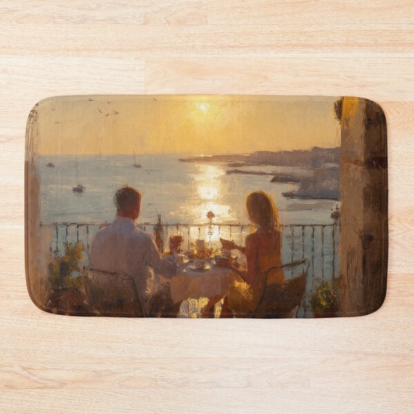 Item preview, Balcony Breakfast at Sunrise designed and sold by Rtymer.