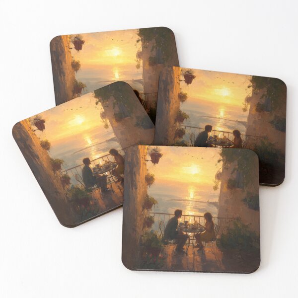 Item preview, Balcony Breakfast at Sunrise designed and sold by Rtymer.