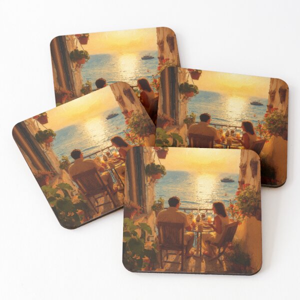 Item preview, Balcony Breakfast at Sunrise designed and sold by Rtymer.