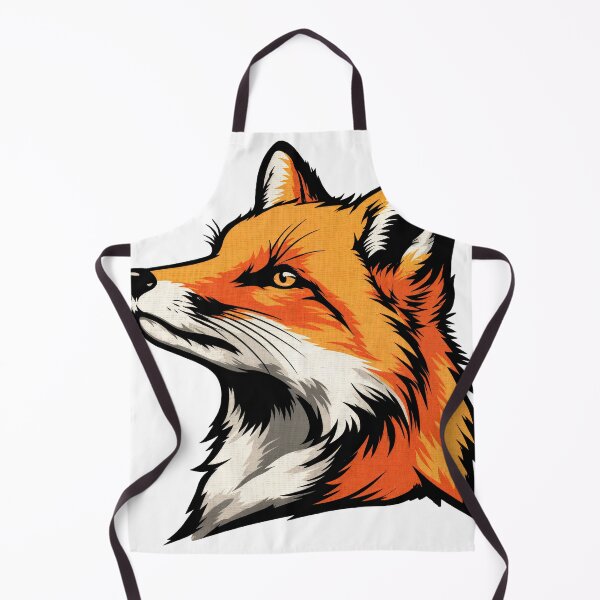 Item preview, Fox Focus – Bold Wildlife Illustration designed and sold by ForeverPrintsOK.