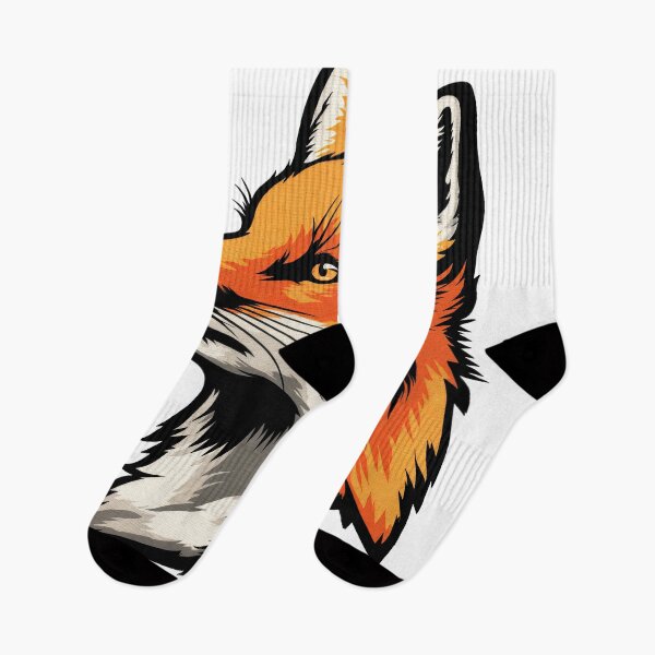 Item preview, Fox Focus – Bold Wildlife Illustration designed and sold by ForeverPrintsOK.