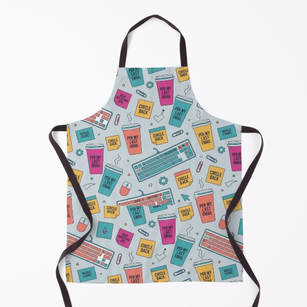 Item preview, Quirky Office Life Pattern designed and sold by StickVerse by Owais.