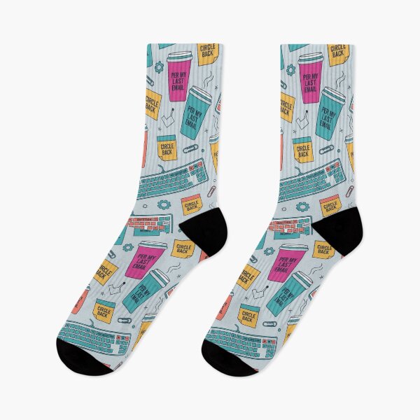 Item preview, Quirky Office Life Pattern designed and sold by StickVerse by Owais.