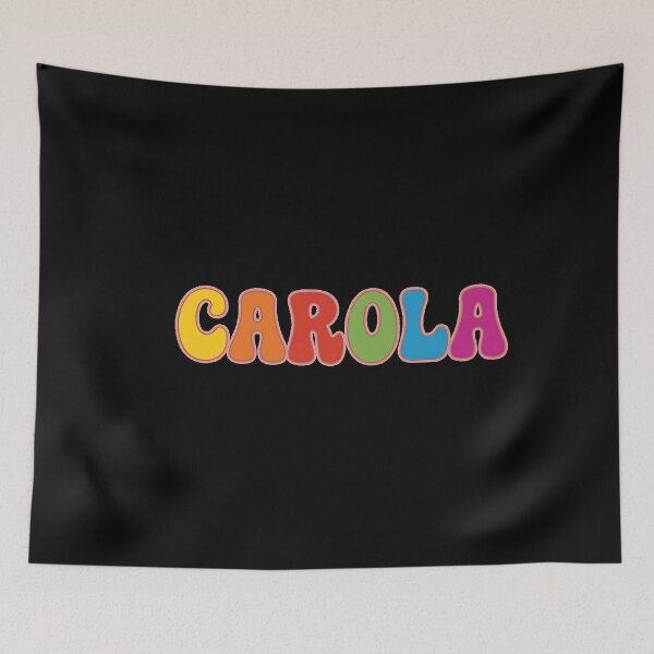 Item preview, ❤️ CAROLA Personalized Name Wavy Retro Shirt, Coffee Mug, Sticker Gift designed and sold by HelixPedia.