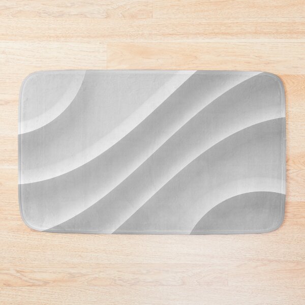 Item preview, White soft waves and circles designed and sold by lathspell.