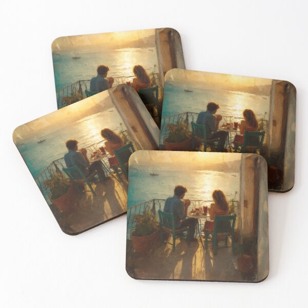Item preview, Balcony Breakfast at Sunrise designed and sold by Rtymer.