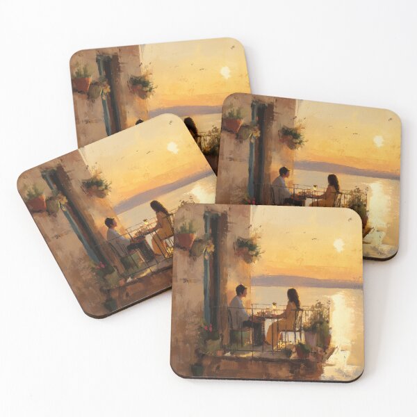 Item preview, Balcony Breakfast at Sunrise designed and sold by Rtymer.
