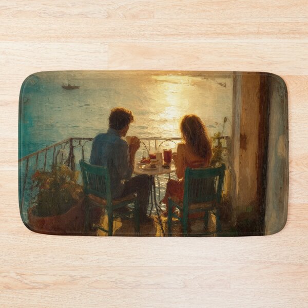 Item preview, Balcony Breakfast at Sunrise designed and sold by Rtymer.