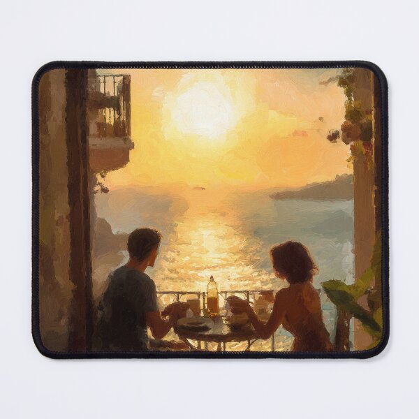 Item preview, Balcony Breakfast at Sunrise designed and sold by Rtymer.