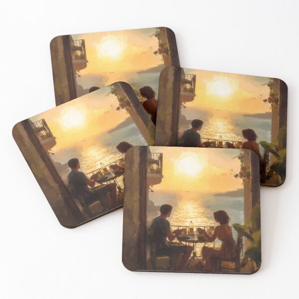 Item preview, Balcony Breakfast at Sunrise designed and sold by Rtymer.