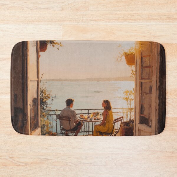 Item preview, Balcony Breakfast at Sunrise designed and sold by Rtymer.