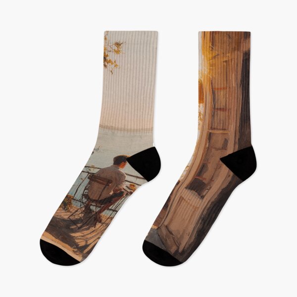 Item preview, Balcony Breakfast at Sunrise designed and sold by Rtymer.