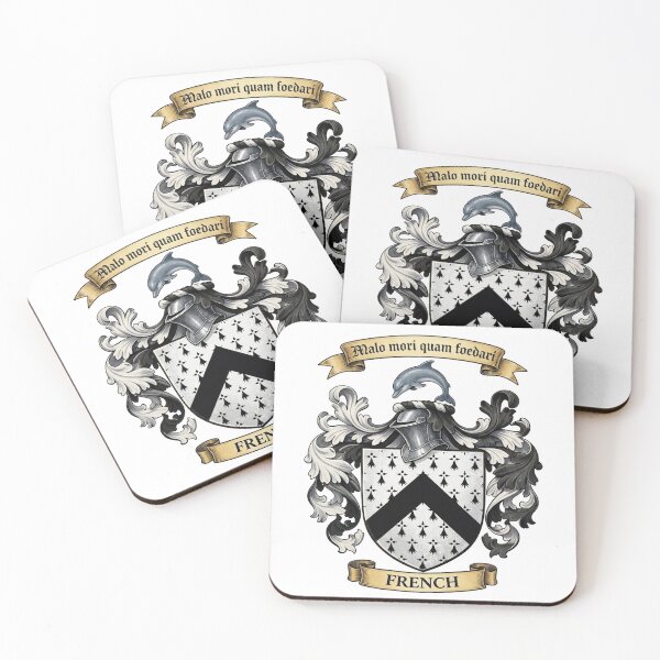 Item preview, The French Family Coat of Arms designed and sold by BagTown Clans.