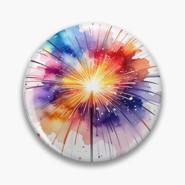 Item preview, Sparkling sparkler in watercolor style designed and sold by LiskoDesign.
