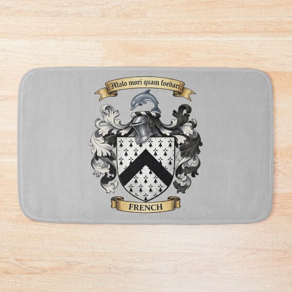 Item preview, The French Family Coat of Arms designed and sold by BagTown Clans.