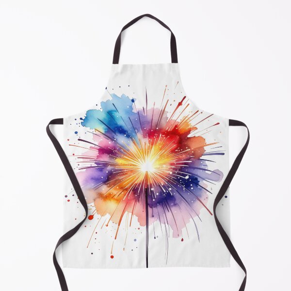 Item preview, Sparkling sparkler in watercolor style designed and sold by LiskoDesign.
