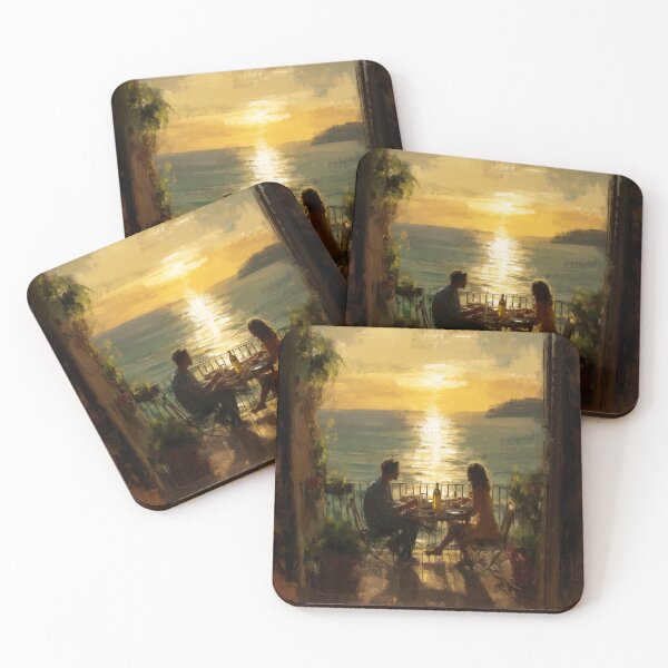 Item preview, Balcony Breakfast at Sunrise designed and sold by Rtymer.