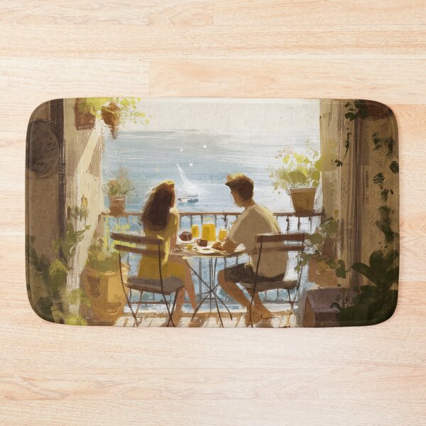 Item preview, Balcony Breakfast at Sunrise designed and sold by Rtymer.