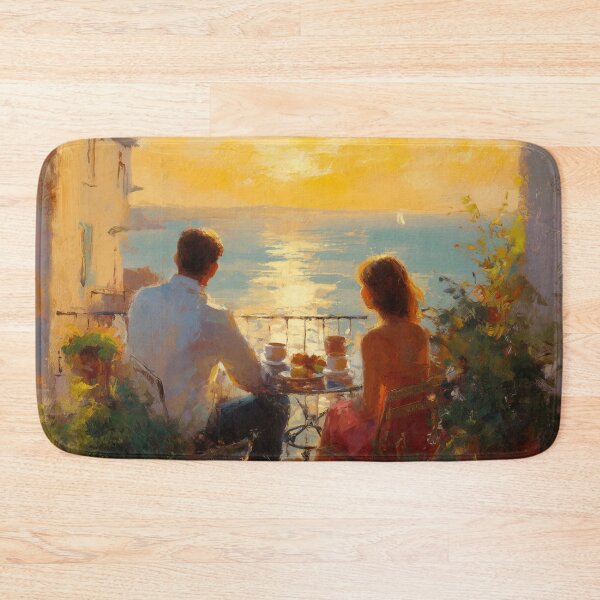 Item preview, Balcony Breakfast at Sunrise designed and sold by Rtymer.