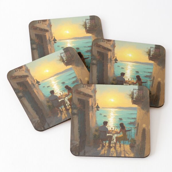 Item preview, Balcony Breakfast at Sunrise designed and sold by Rtymer.