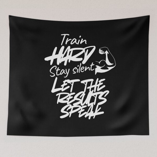 Item preview, Motivation to train and let results speak designed and sold by LorenzoArtZa.