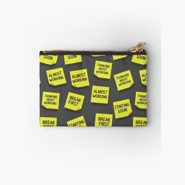 Item preview, Humorous Sticky Notes Pattern designed and sold by StickVerse by Owais.