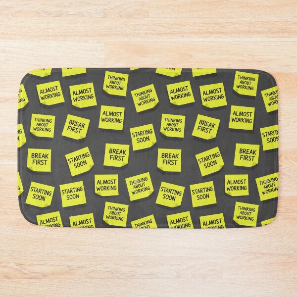 Item preview, Humorous Sticky Notes Pattern designed and sold by StickVerse by Owais.