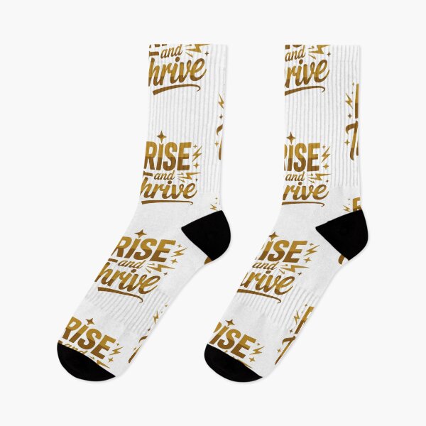 Item preview, Rise and Thrive  Motivational Self Growth Quote  designed and sold by Nzgiftsandmore.