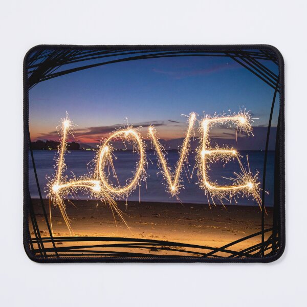 Item preview, Sparkling love, sparkler on the beach designed and sold by LiskoDesign.