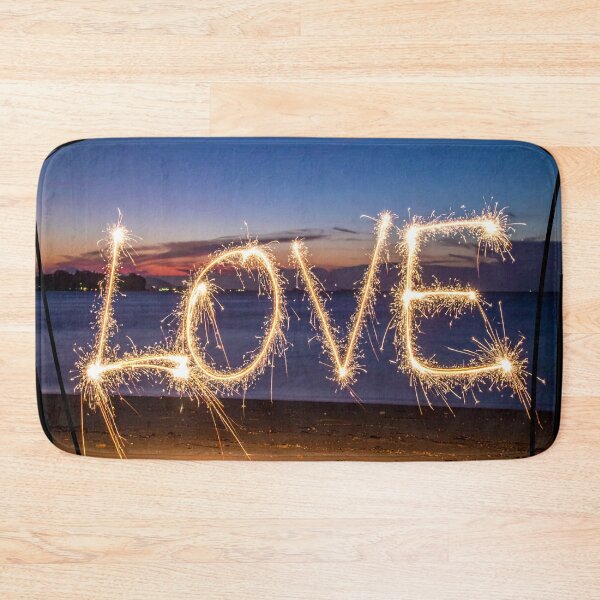 Item preview, Sparkling love, sparkler on the beach designed and sold by LiskoDesign.