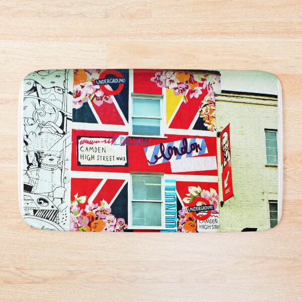 Item preview, Camden Town High Street Colourful Buildings designed and sold by AndyEvansPhotos.