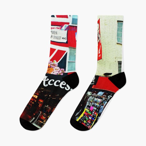 Item preview, Camden Town High Street Colourful Buildings designed and sold by AndyEvansPhotos.