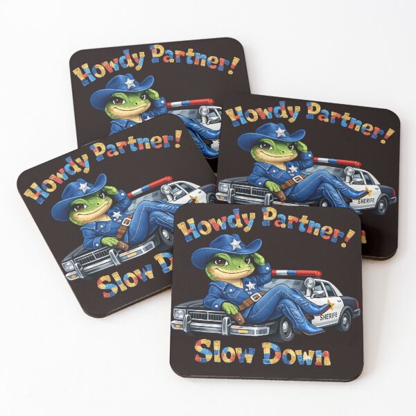 Item preview, Lizard Taking Over the police car designed and sold by Chaotic Critters.