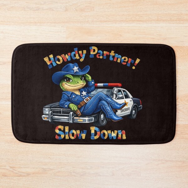 Item preview, Lizard Taking Over the police car designed and sold by Chaotic Critters.